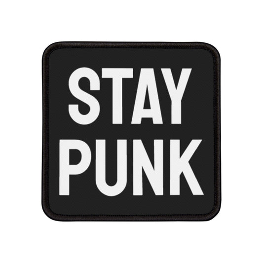 Stay Punk - Iron-On Patch