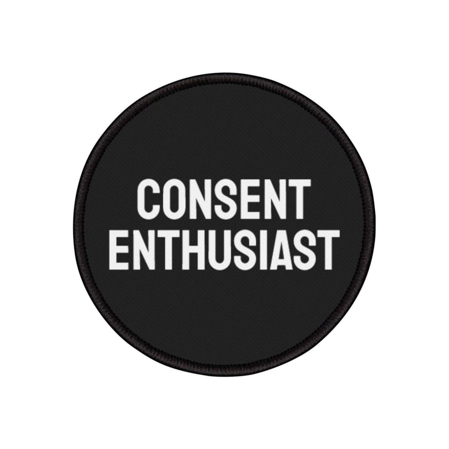 Consent Enthusiast - Iron-On Patch