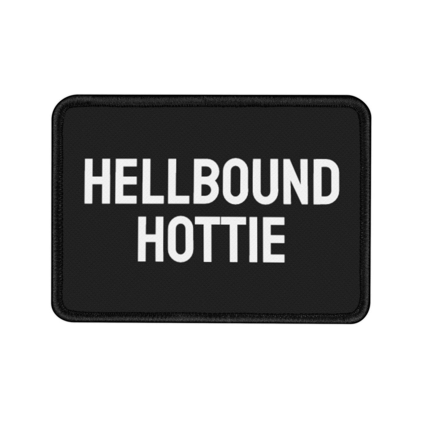 Hellbound Hottie - Iron-On Patch