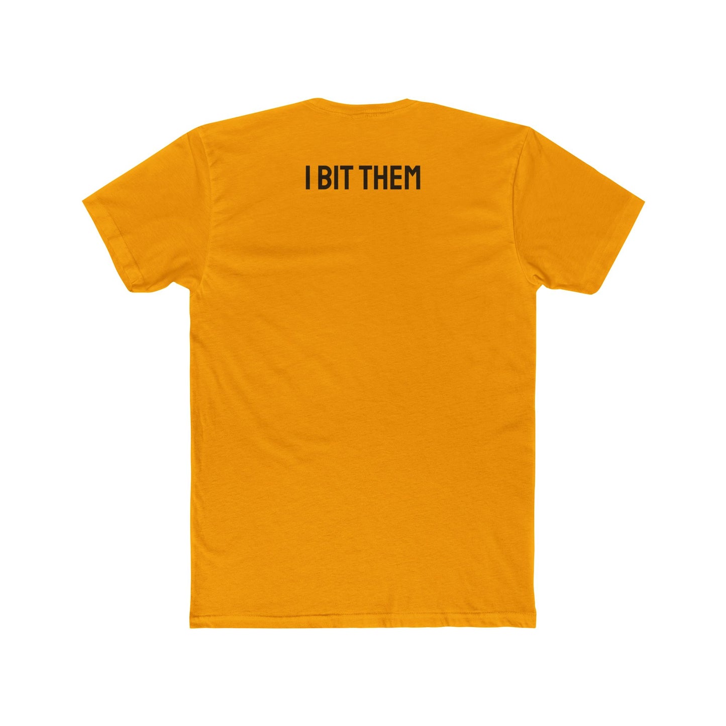 I Bit Them - Couple's Unisex Cotton Crew Tee