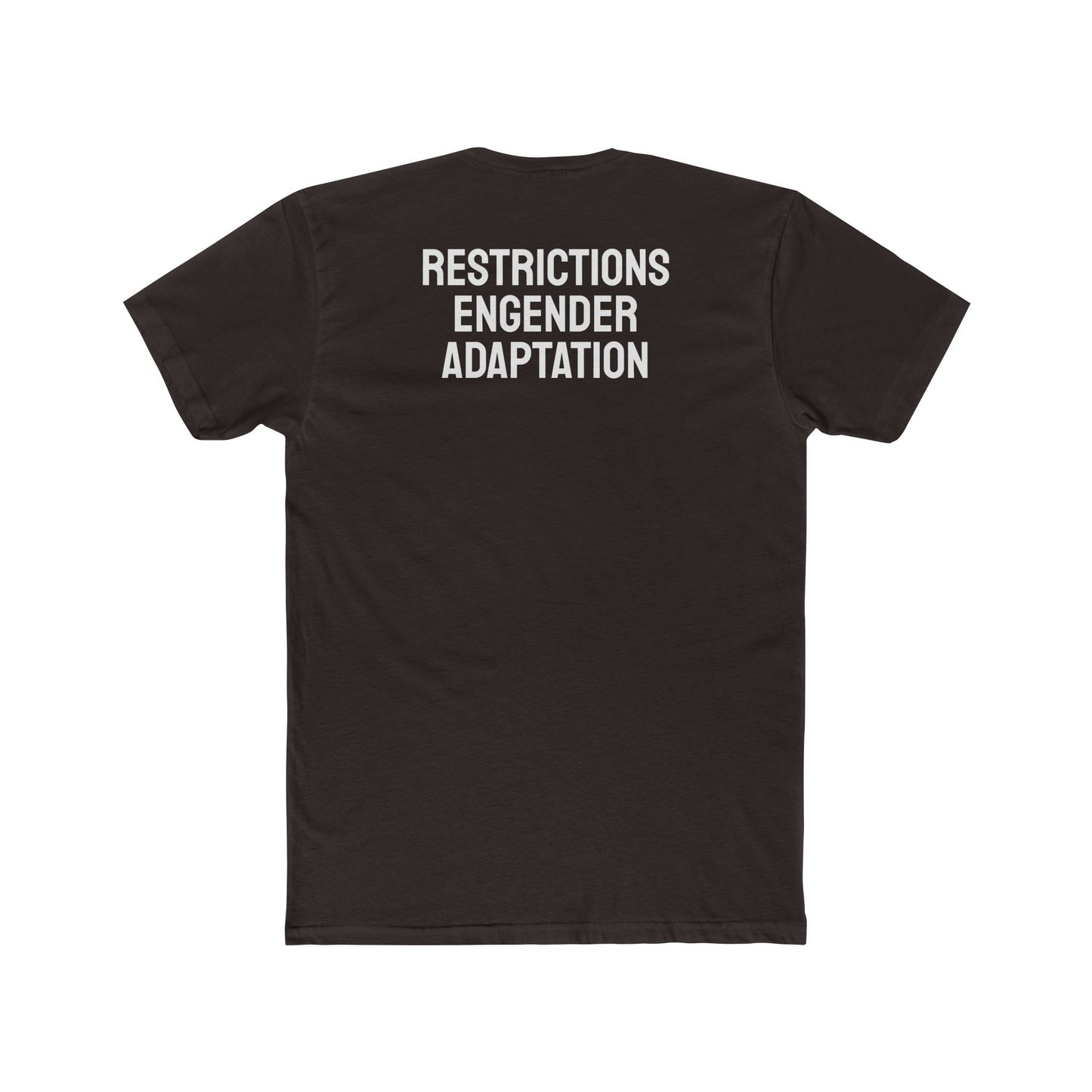 Restrictions Engender Creativity - Unisex Cotton Crew Tee