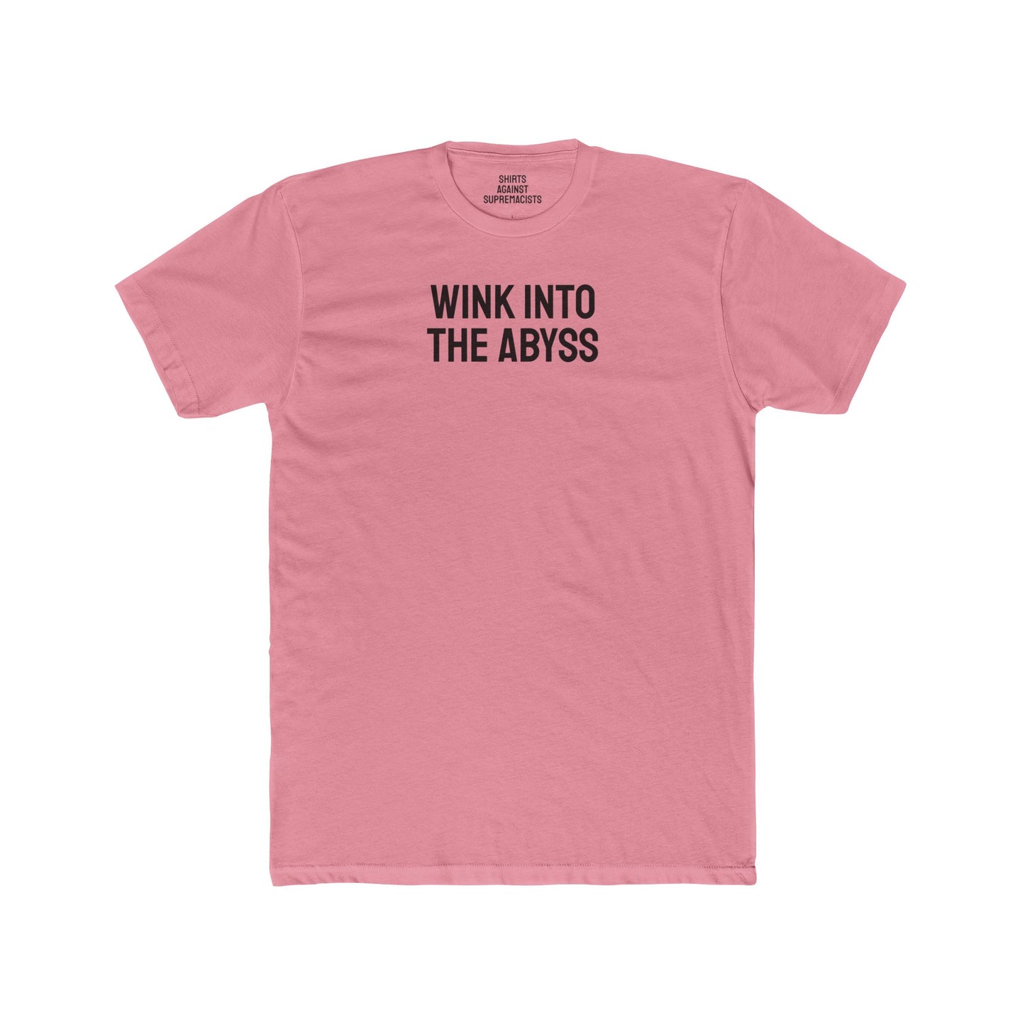 Wink Into The Abyss - Unisex Cotton Crew Tee