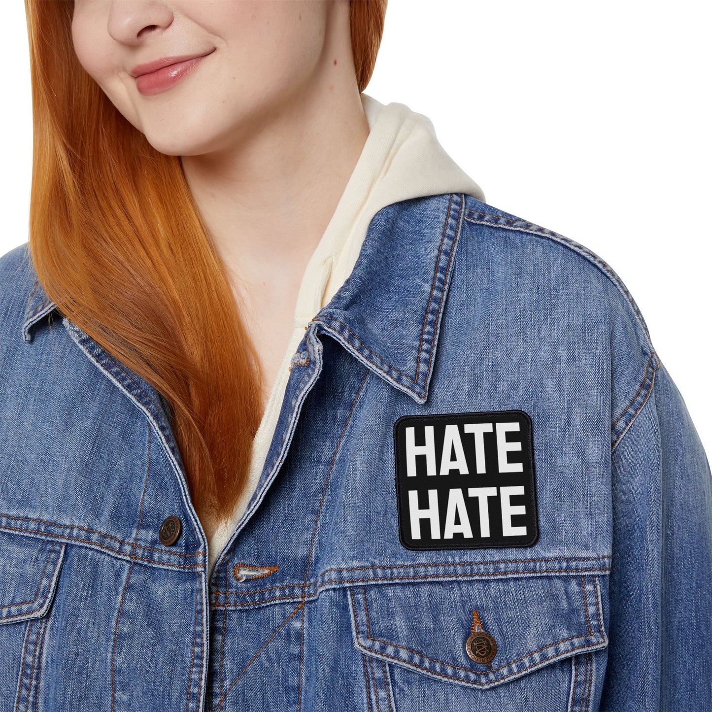 Hate Hate - Iron-On Patch