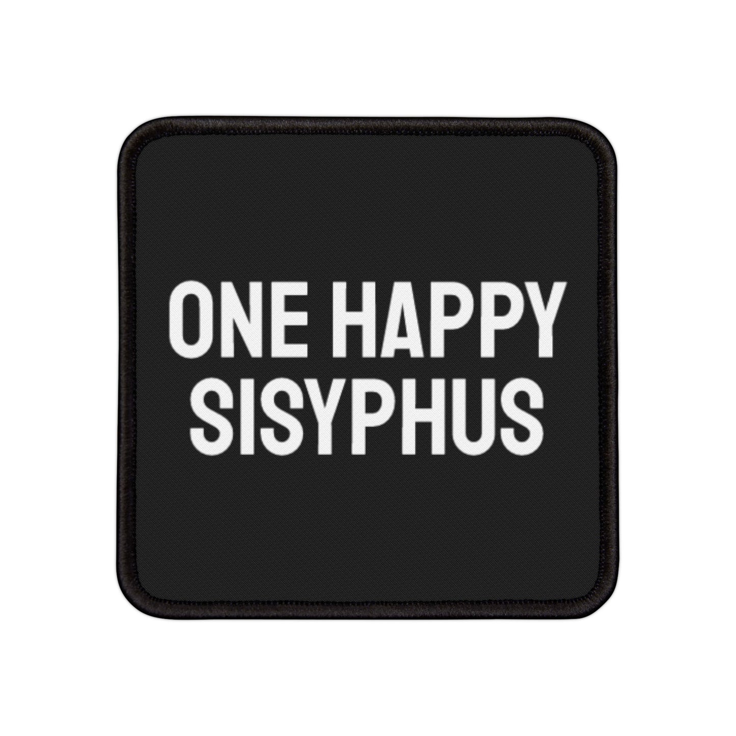 One Happy Sisyphus - Iron-On Patch