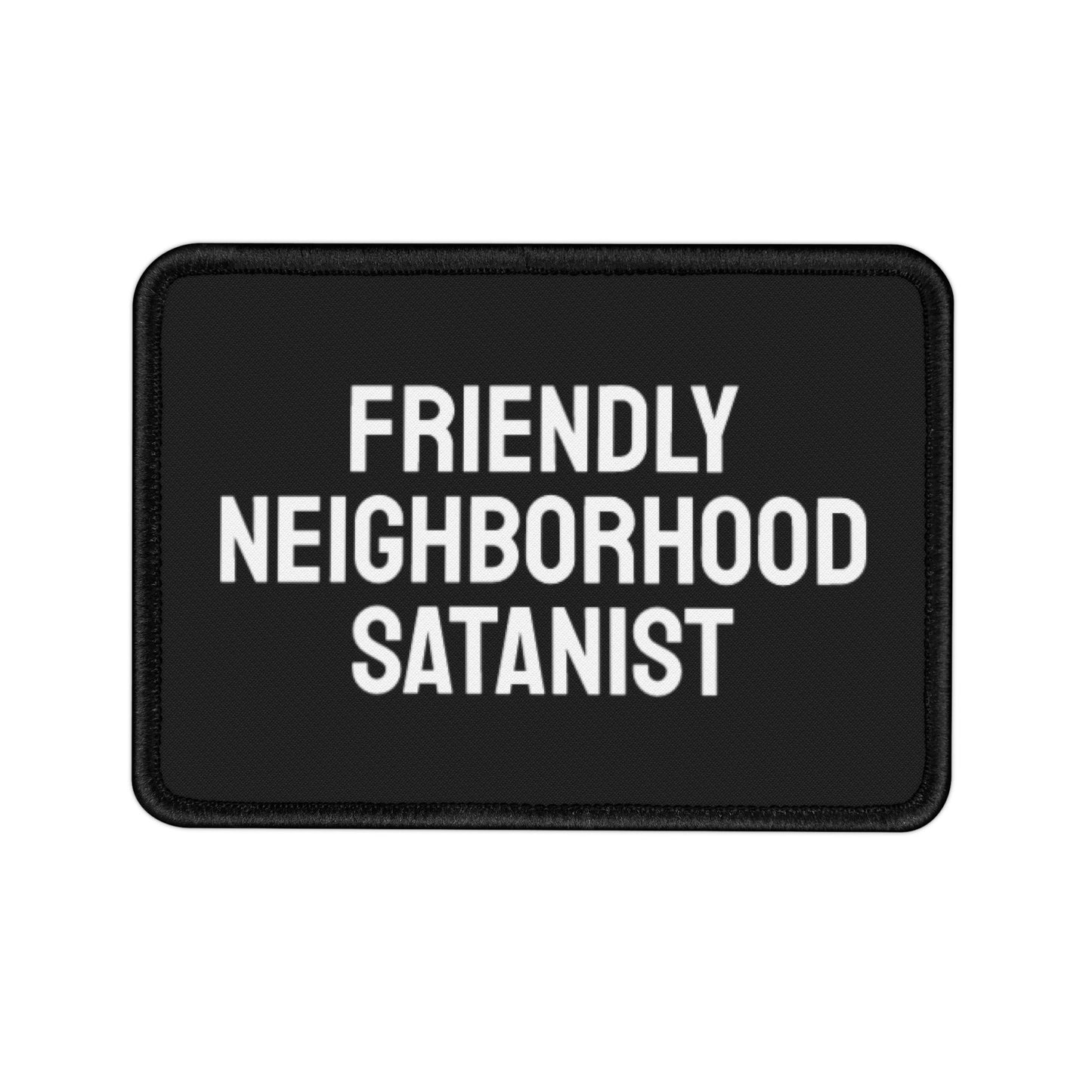 Friendly Neighborhood Satanist - Iron-On Patch