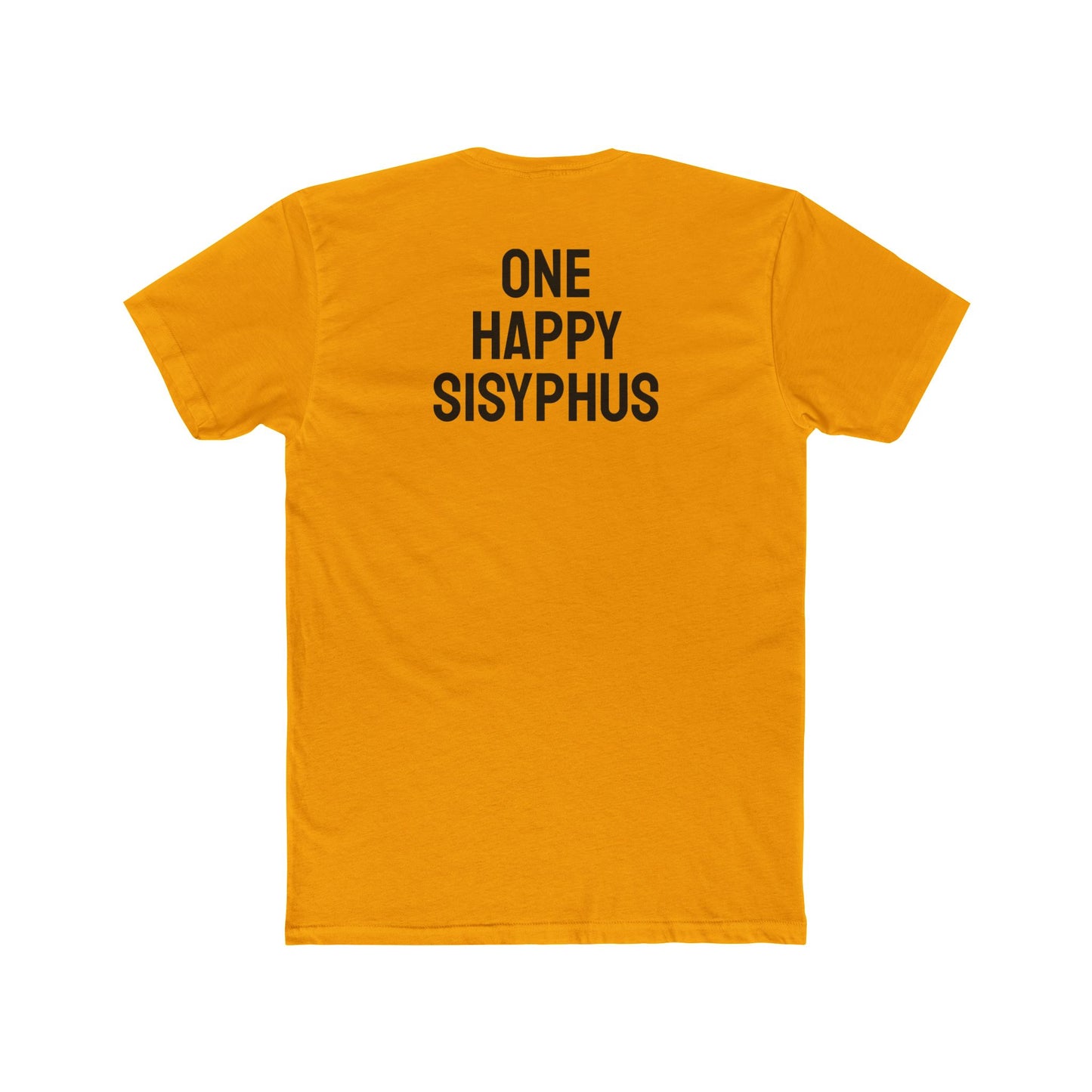 One Happy Sisyphus - Unisex Cotton Crew Tee