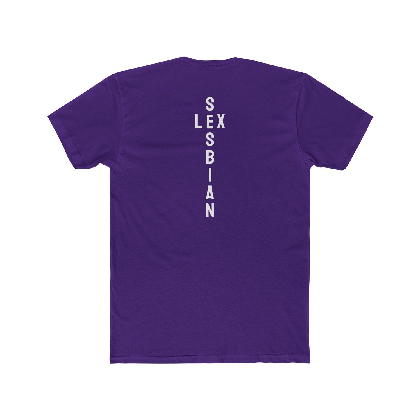 Sesbian Lex - Lesbian Unisex Cotton Crew Tee