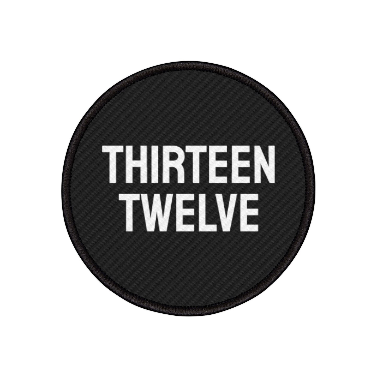 Thirteen Twelve - Iron-On Patch