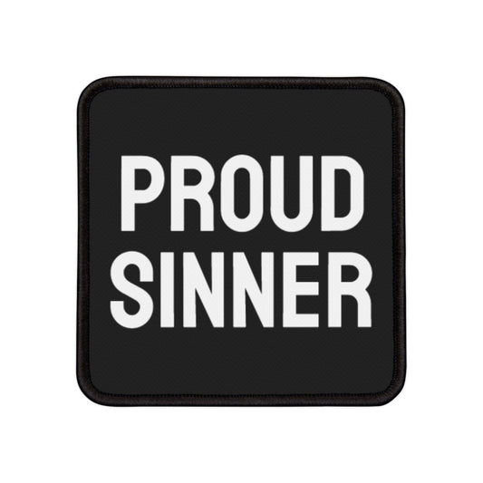 Proud Sinner - Iron-On Patch