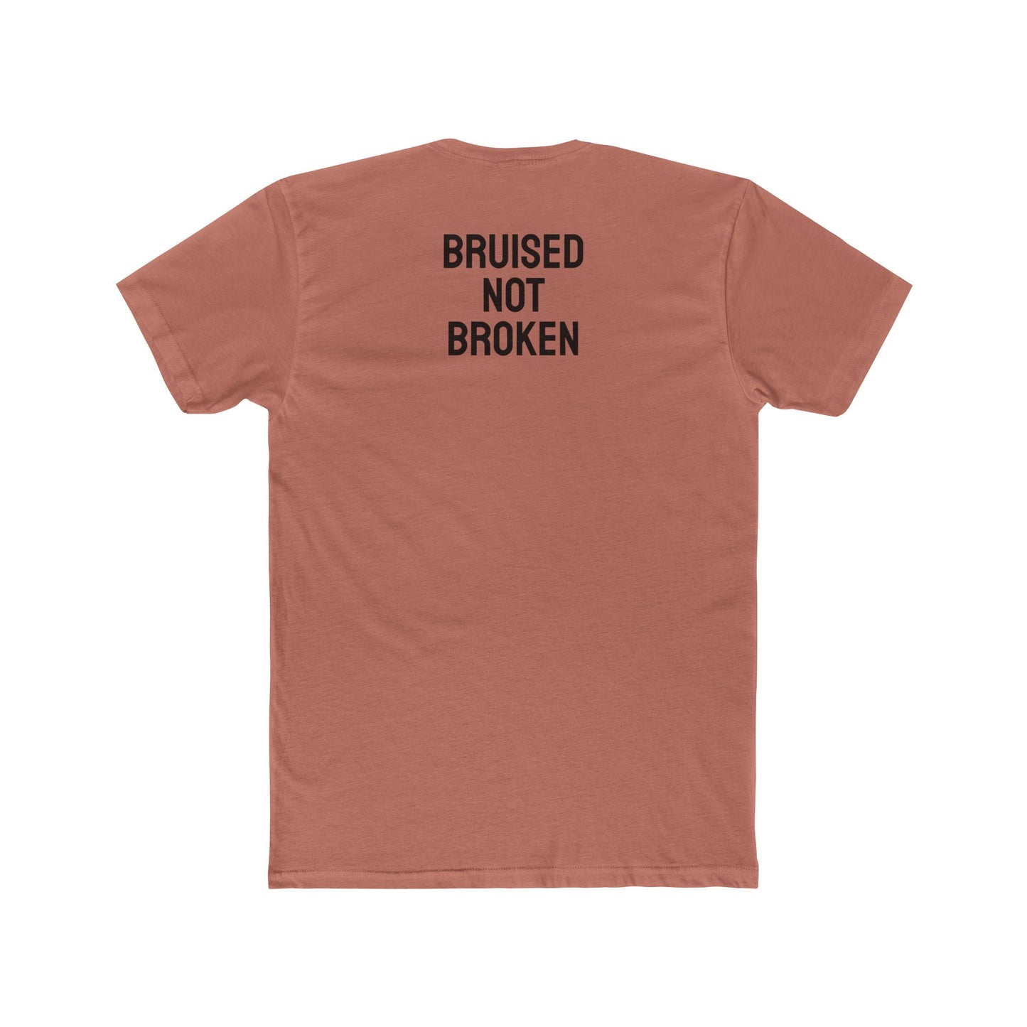 Bruised Not Broken - Unisex Cotton Crew Tee