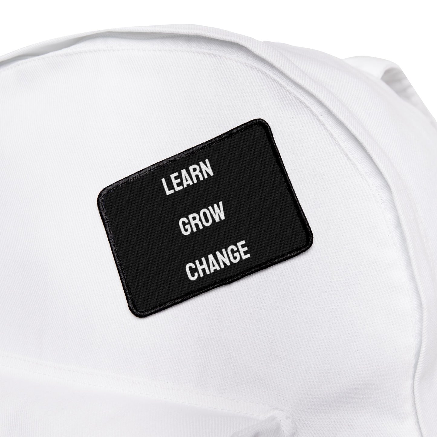 Learn Grow Change - Iron-On Patch