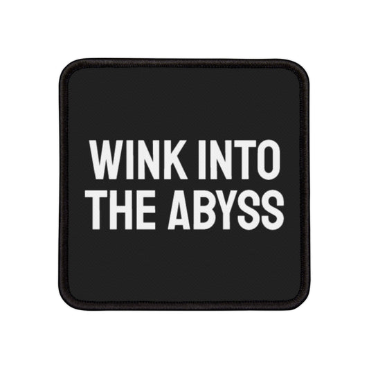 Wink Into The Abyss - Iron-On Patch