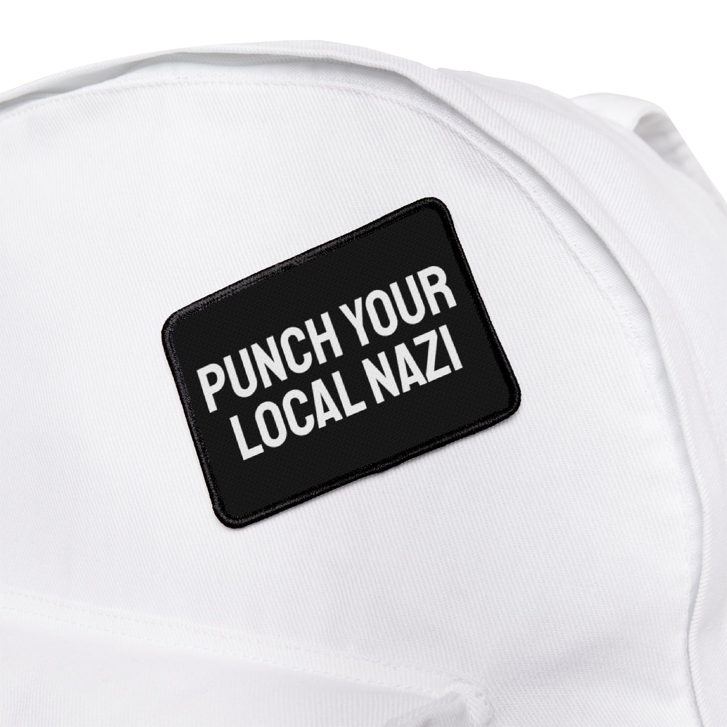 Punch Your Local Nazi - Iron-On Patch