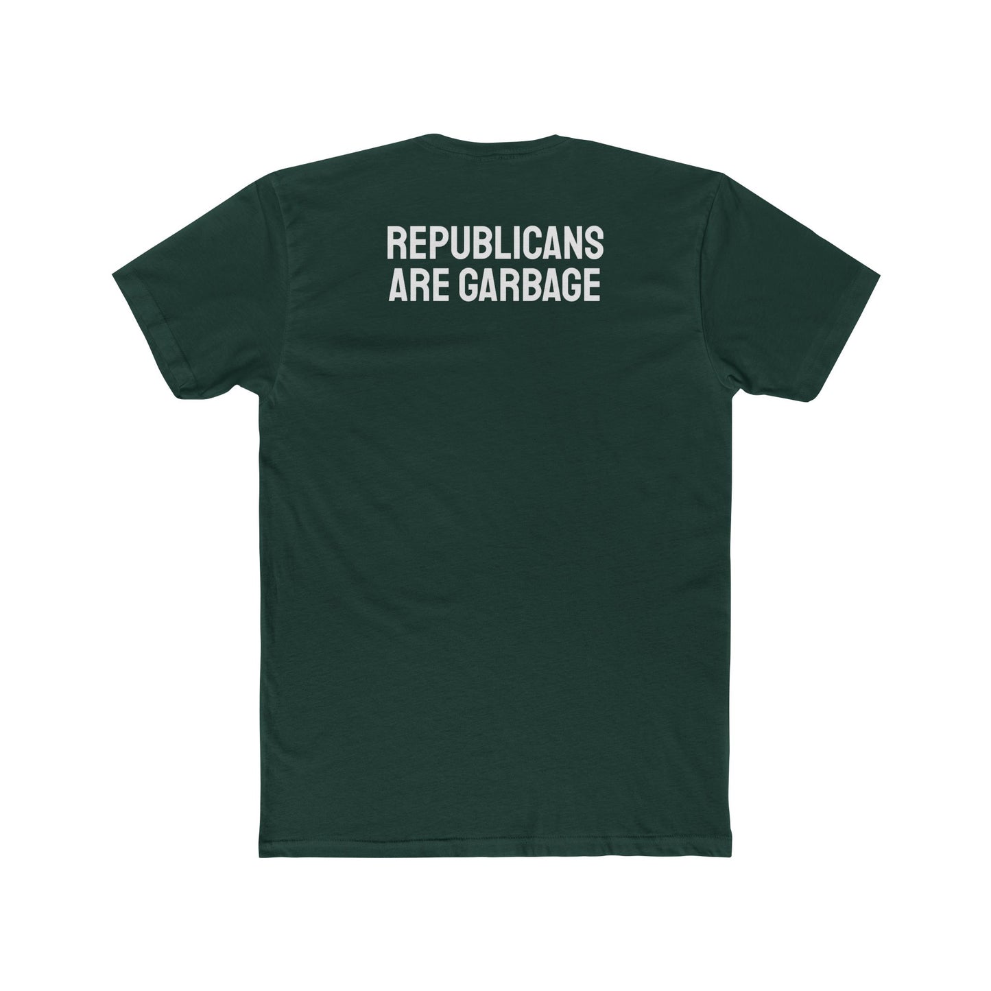 Republicans Are Garbage - Unisex Cotton Crew Tee