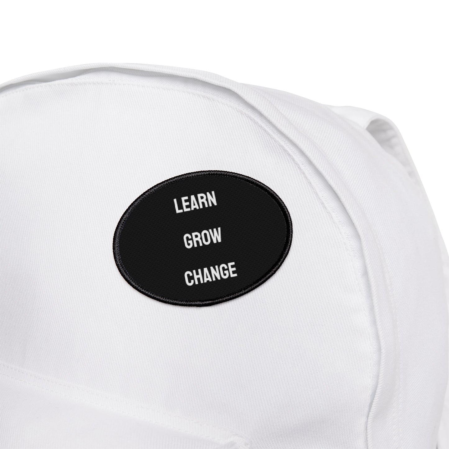 Learn Grow Change - Iron-On Patch