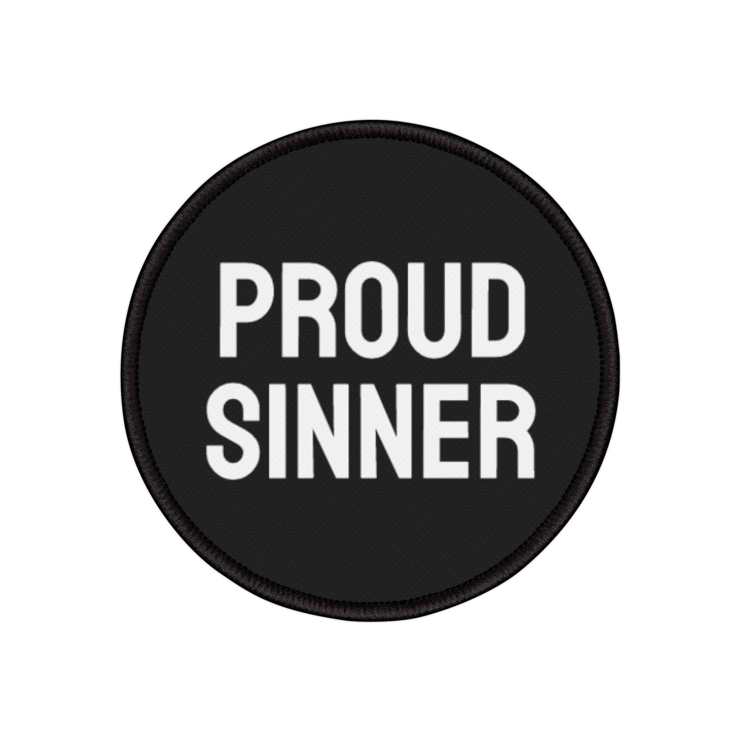 Proud Sinner - Iron-On Patch