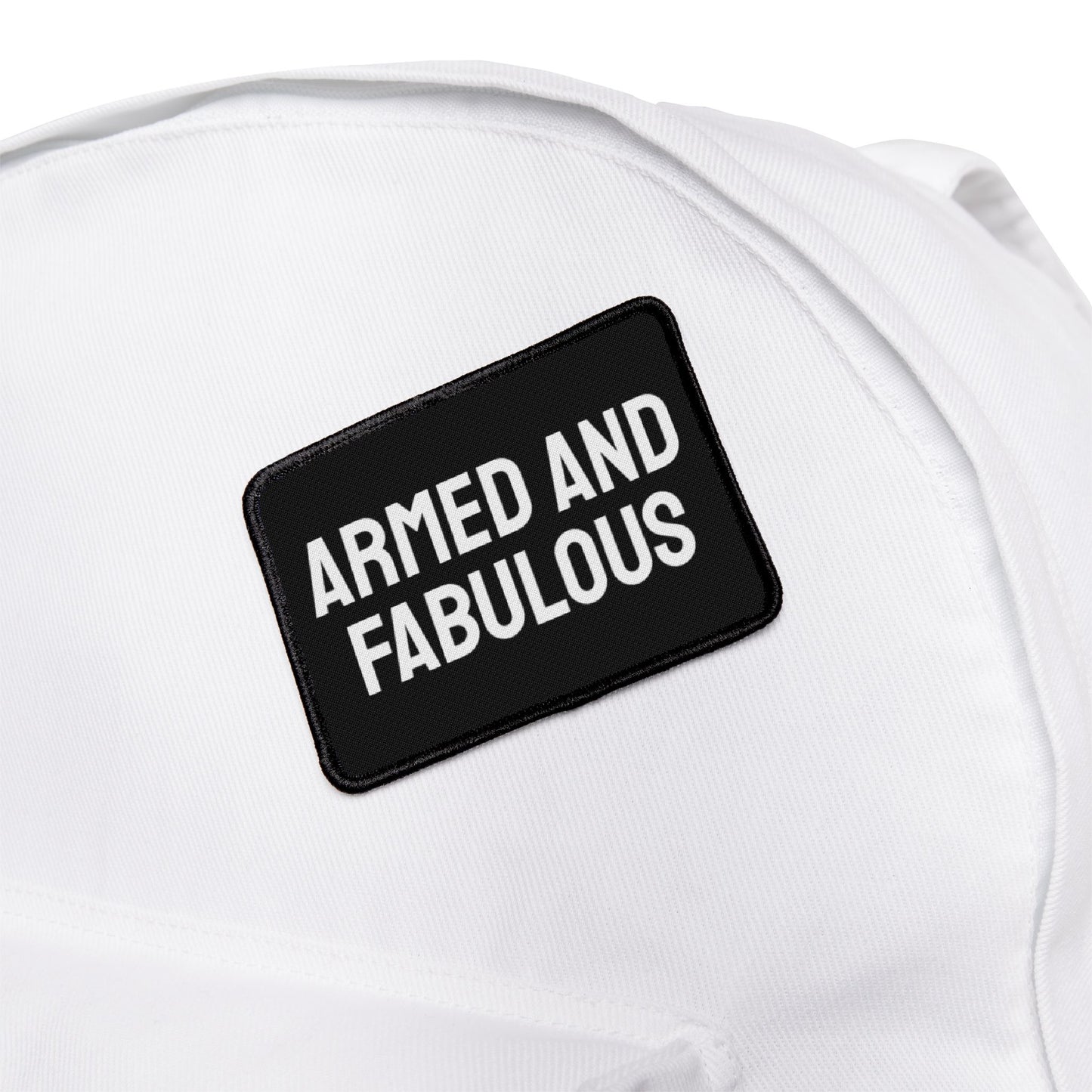 Armed And Fabulous - Iron-On Patch