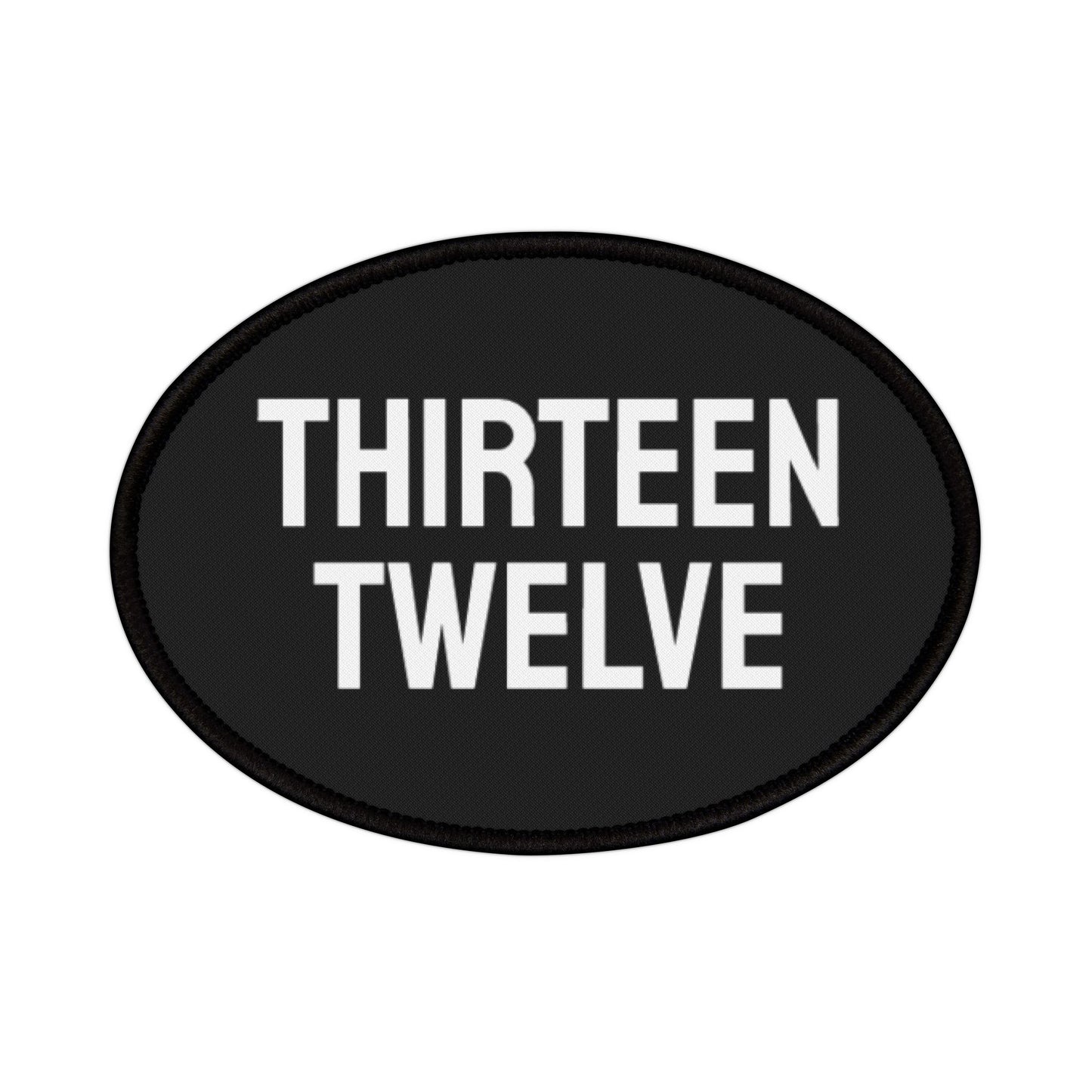 Thirteen Twelve - Iron-On Patch