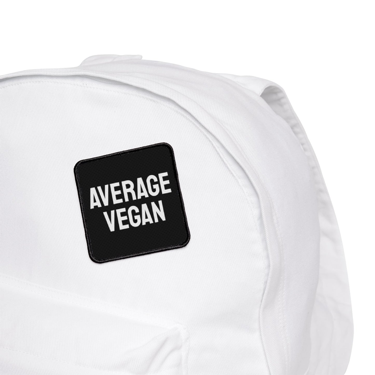 Average Vegan - Iron-On Patch