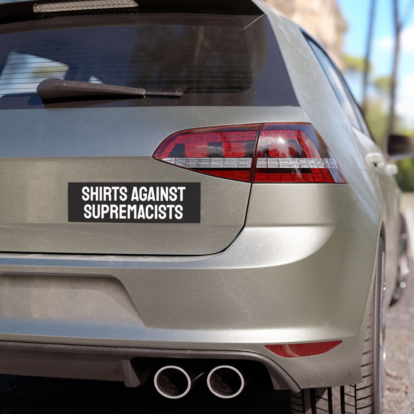 Shirts Against Supremacists - Car Magnets