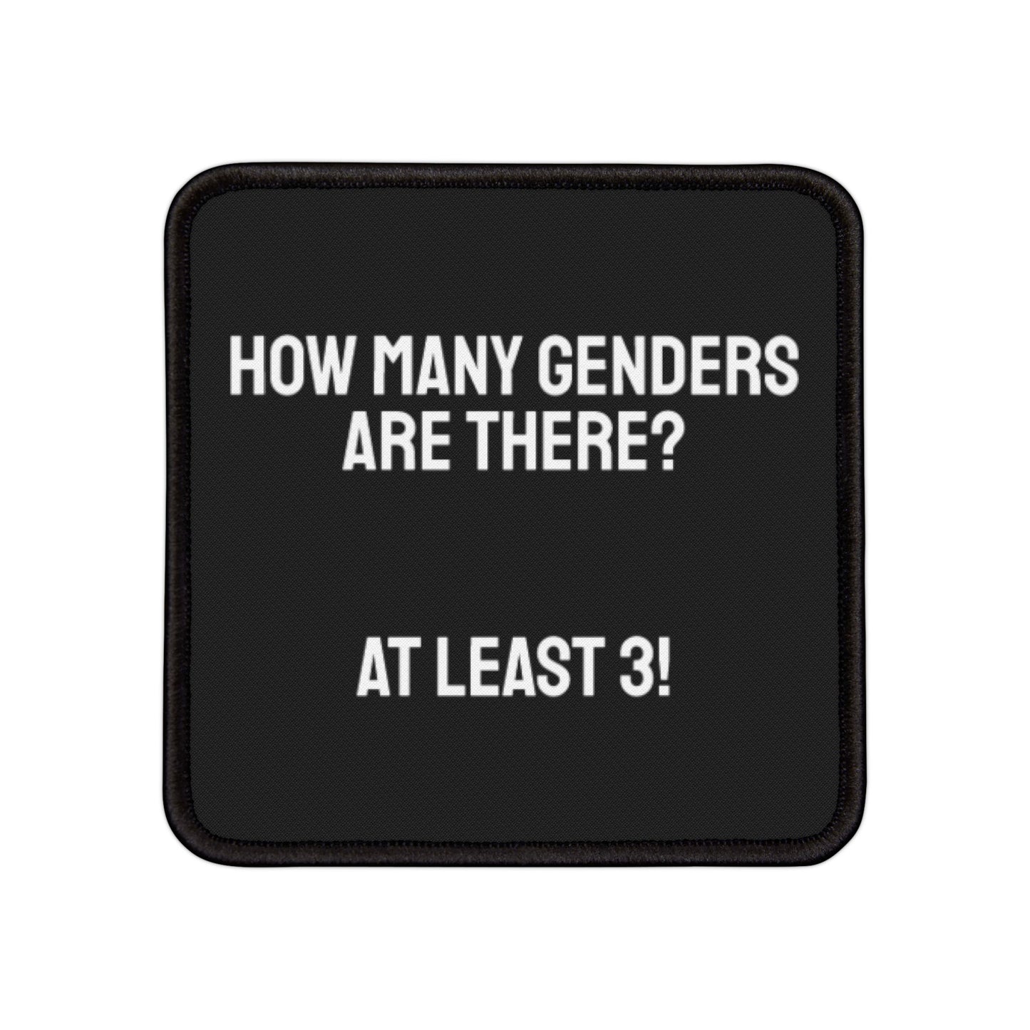 How Many Genders Are There? At Least 3! - Iron-On Patch