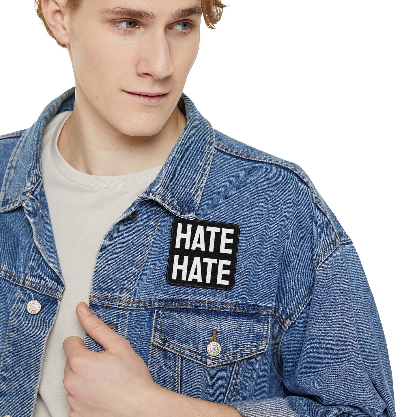 Hate Hate - Iron-On Patch