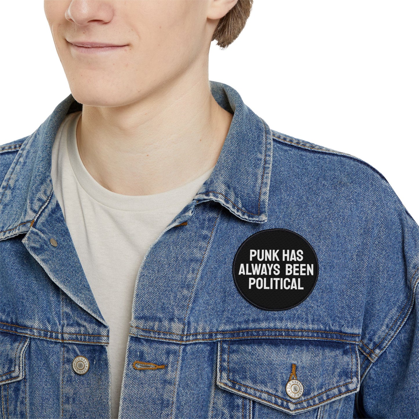 Punk Has Always Been Political - Iron-On Patch