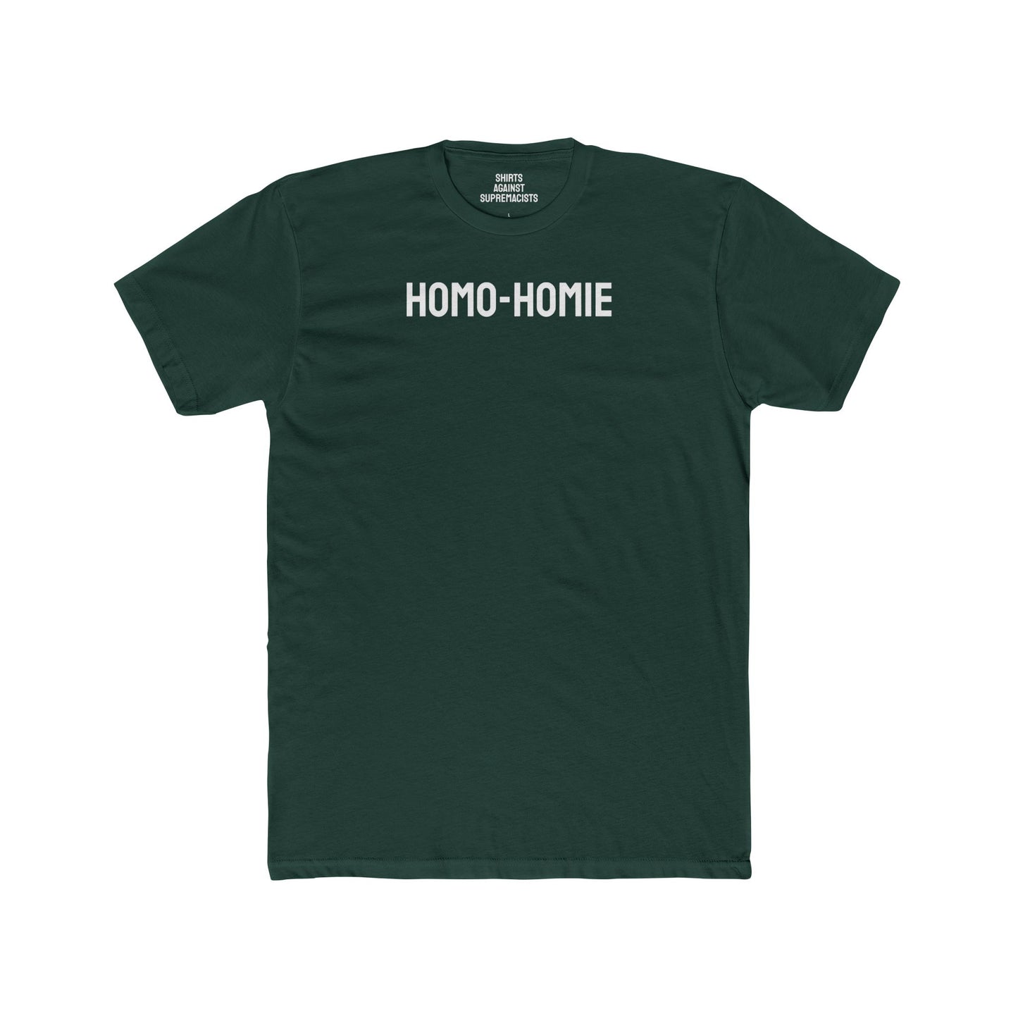 Homo Homie - Unisex Cotton Crew Tee