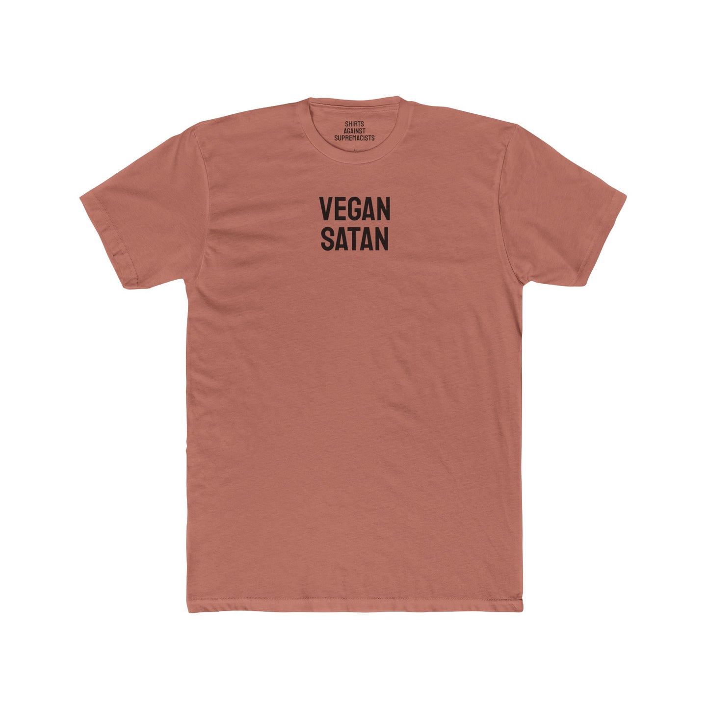 Vegan Satan - Unisex Cotton Crew Tee