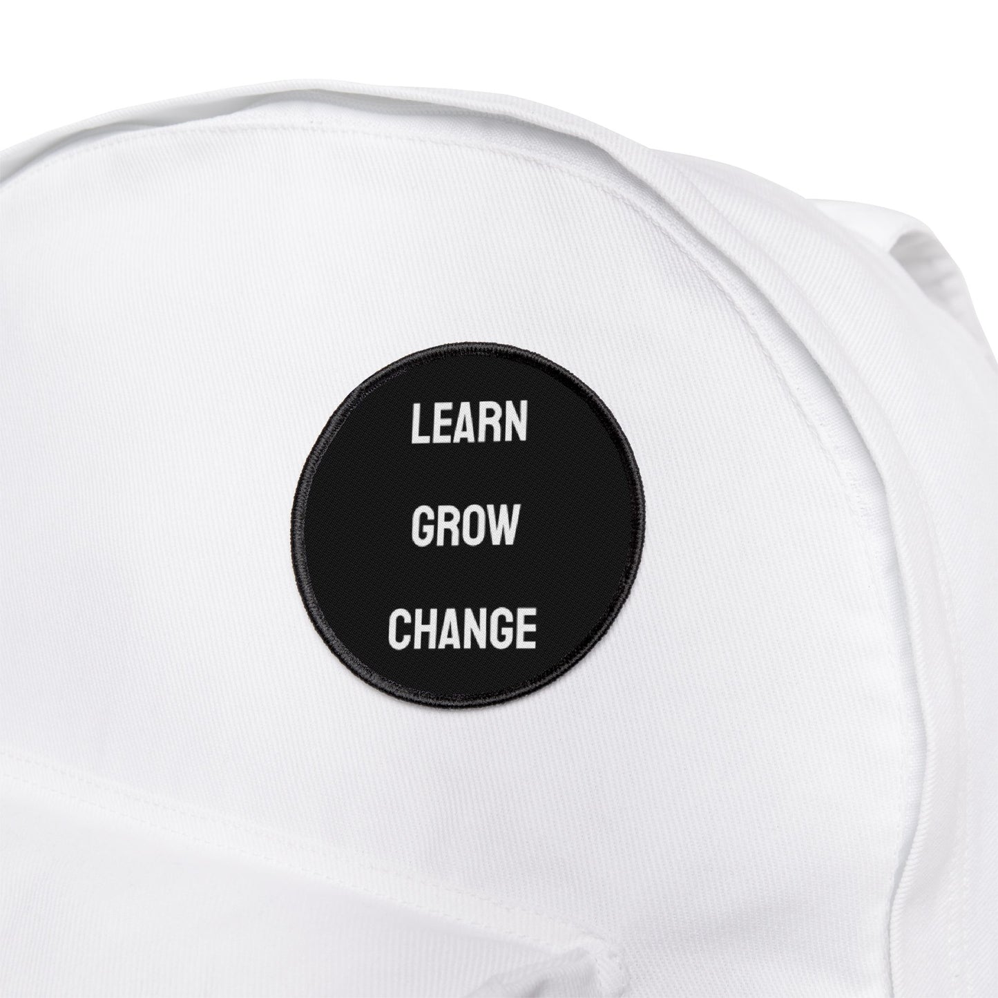 Learn Grow Change - Iron-On Patch