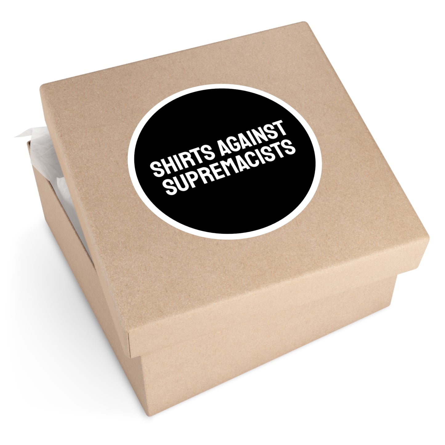 Shirts Against Supremacists - Round Stickers, Indoor\Outdoor