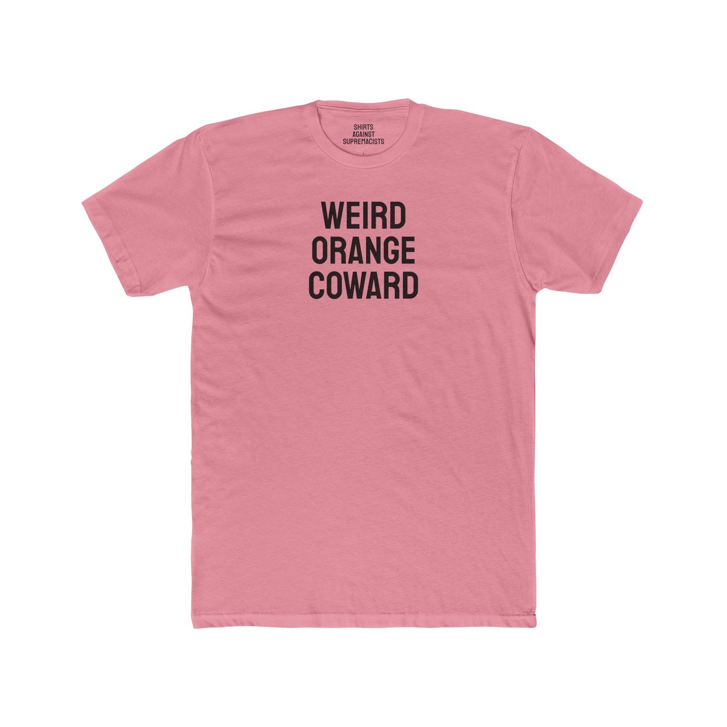 Weird Orange Coward - Unisex Cotton Crew Tee