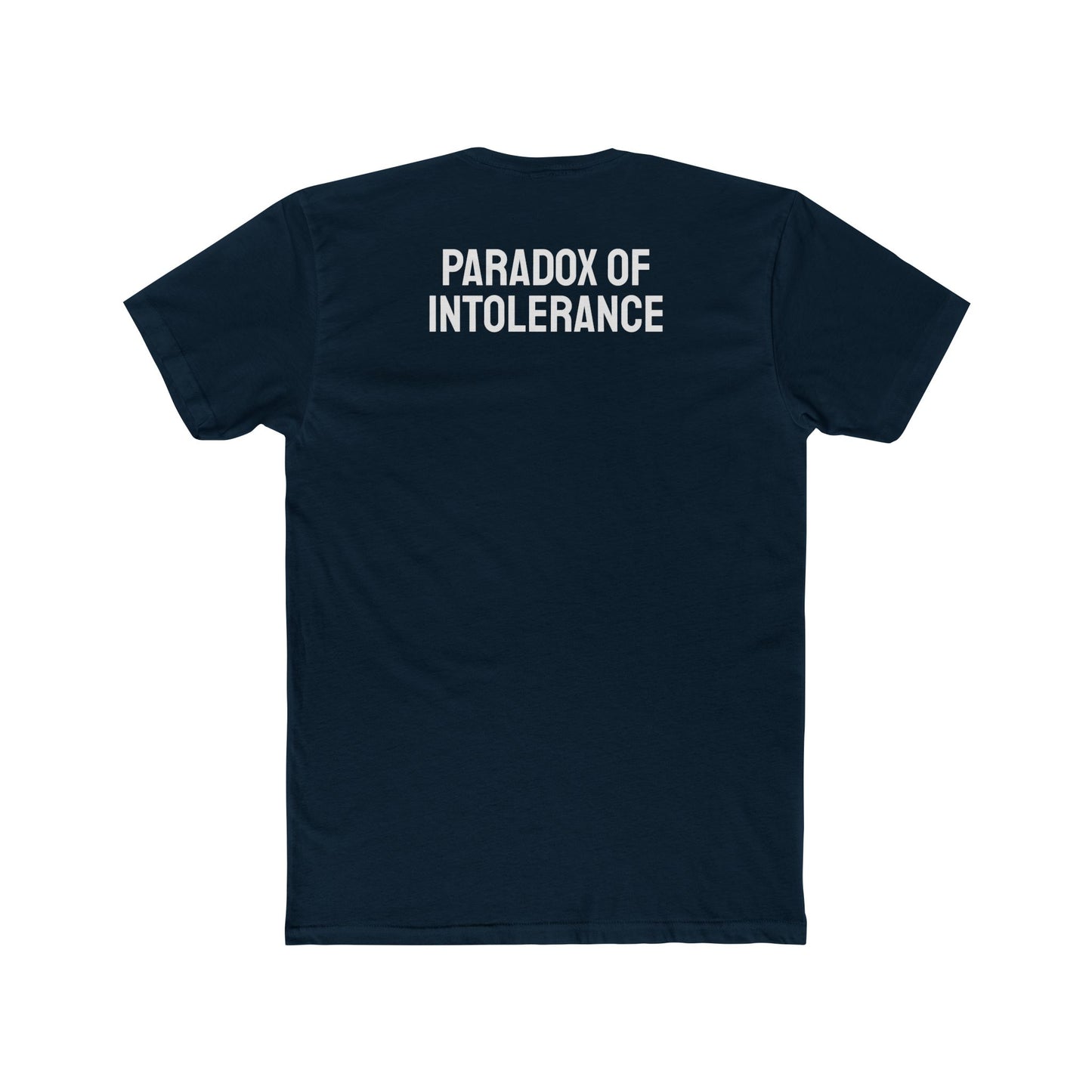 Paradox Of Intolerance - Unisex Cotton Crew Tee