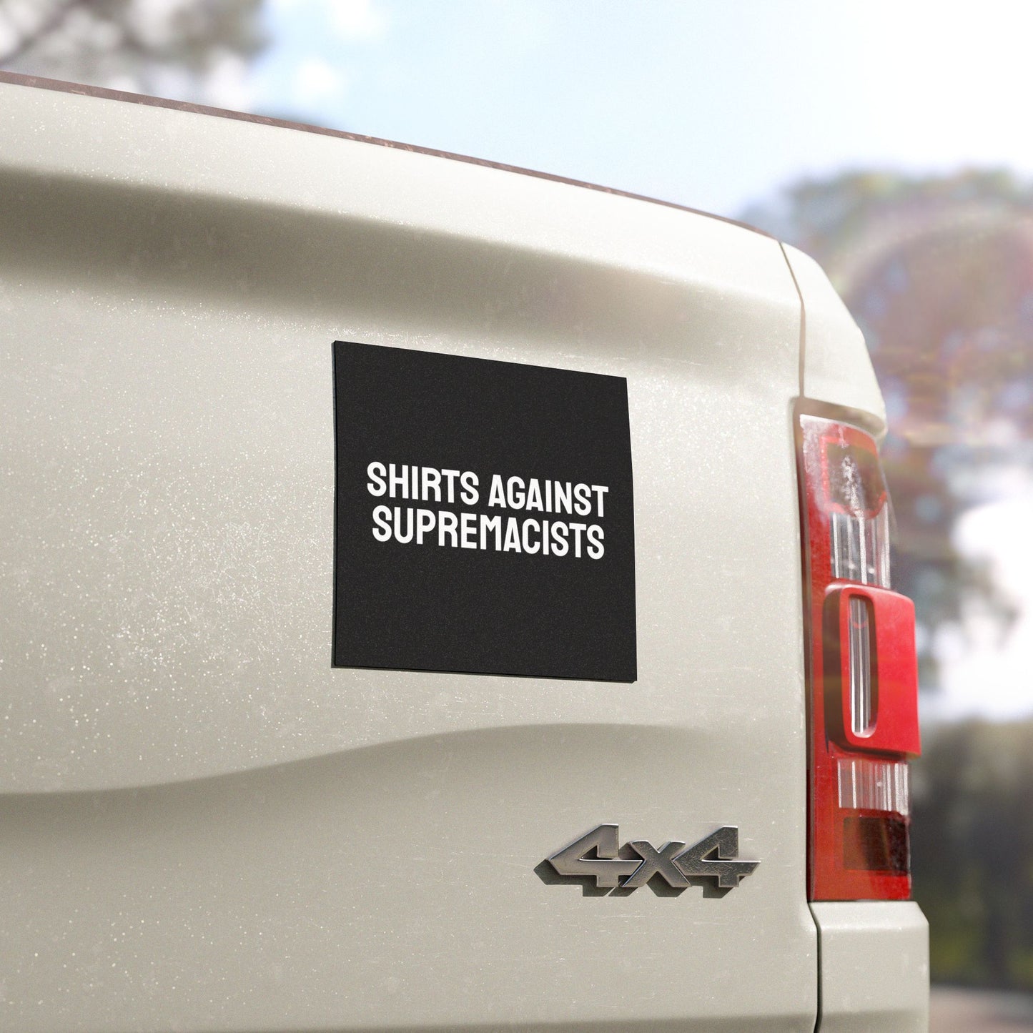 Shirts Against Supremacists - Car Magnets