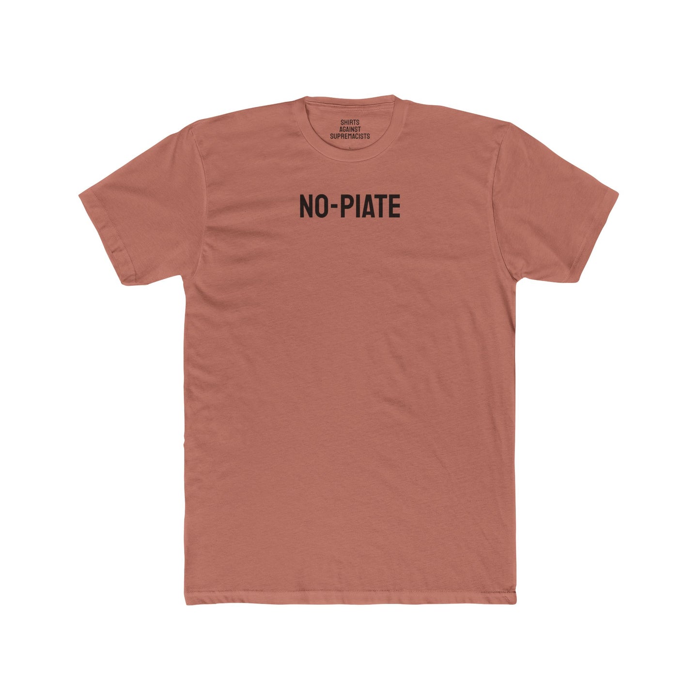 No-Piate - Unisex Cotton Crew Tee