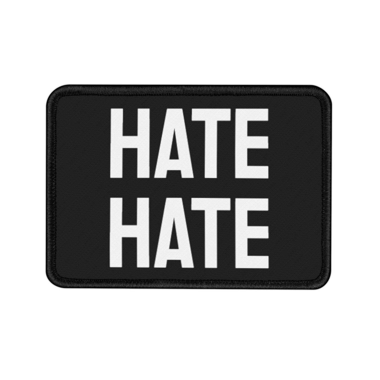 Hate Hate - Iron-On Patch