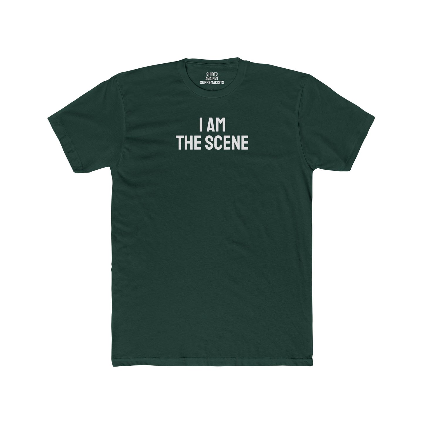 I Am The Scene - Unisex Cotton Crew Tee