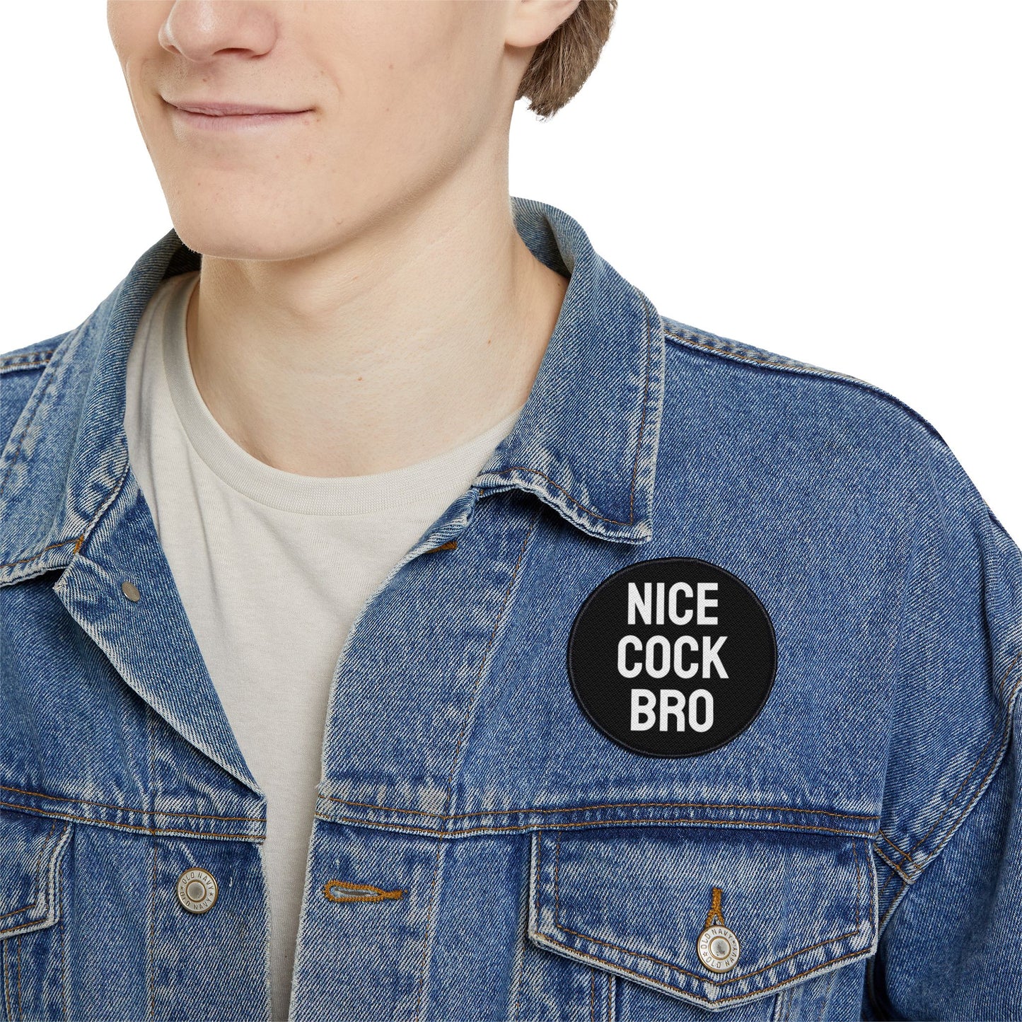 Nice Cock Bro - Iron-On Patch