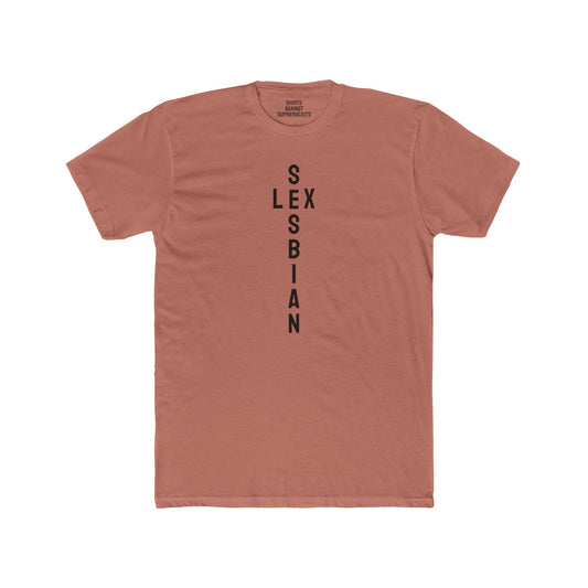 Sesbian Lex - Lesbian Unisex Cotton Crew Tee