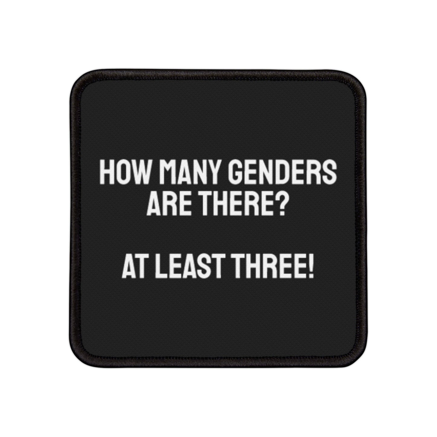 How Many Genders Are There? At Least Three! - Iron-On Patch