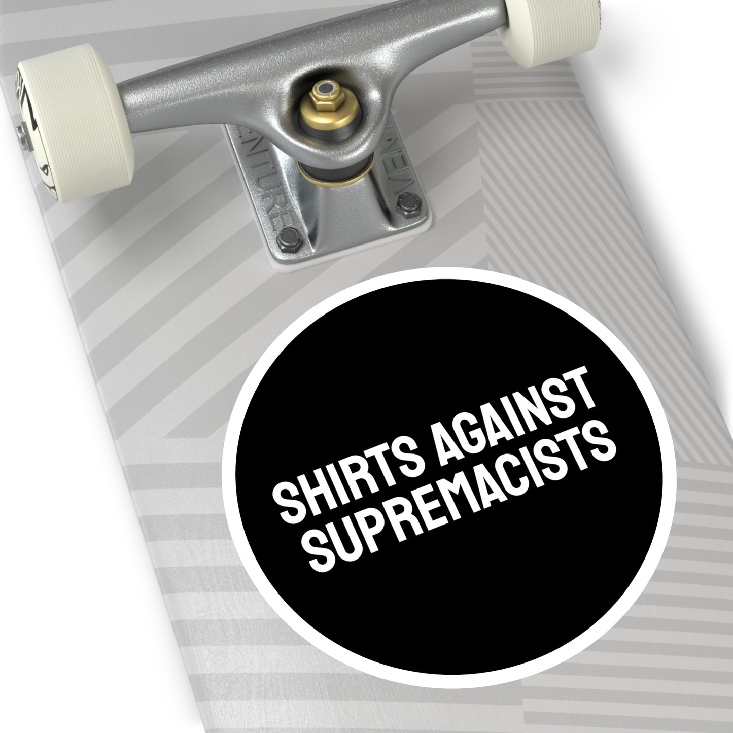 Shirts Against Supremacists - Round Stickers, Indoor\Outdoor