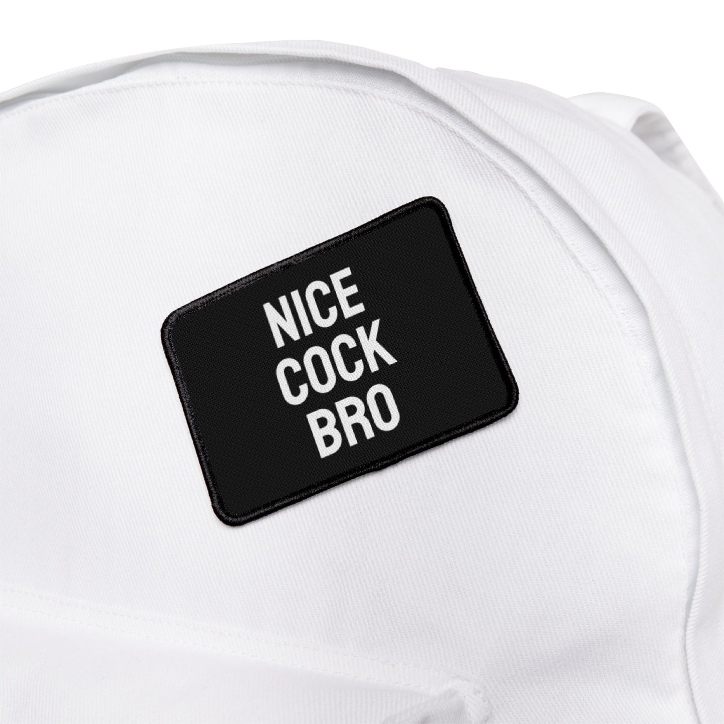 Nice Cock Bro - Iron-On Patch