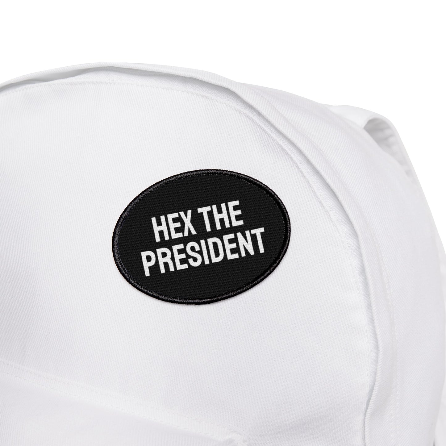 Hex The President - Iron-On Patch Template