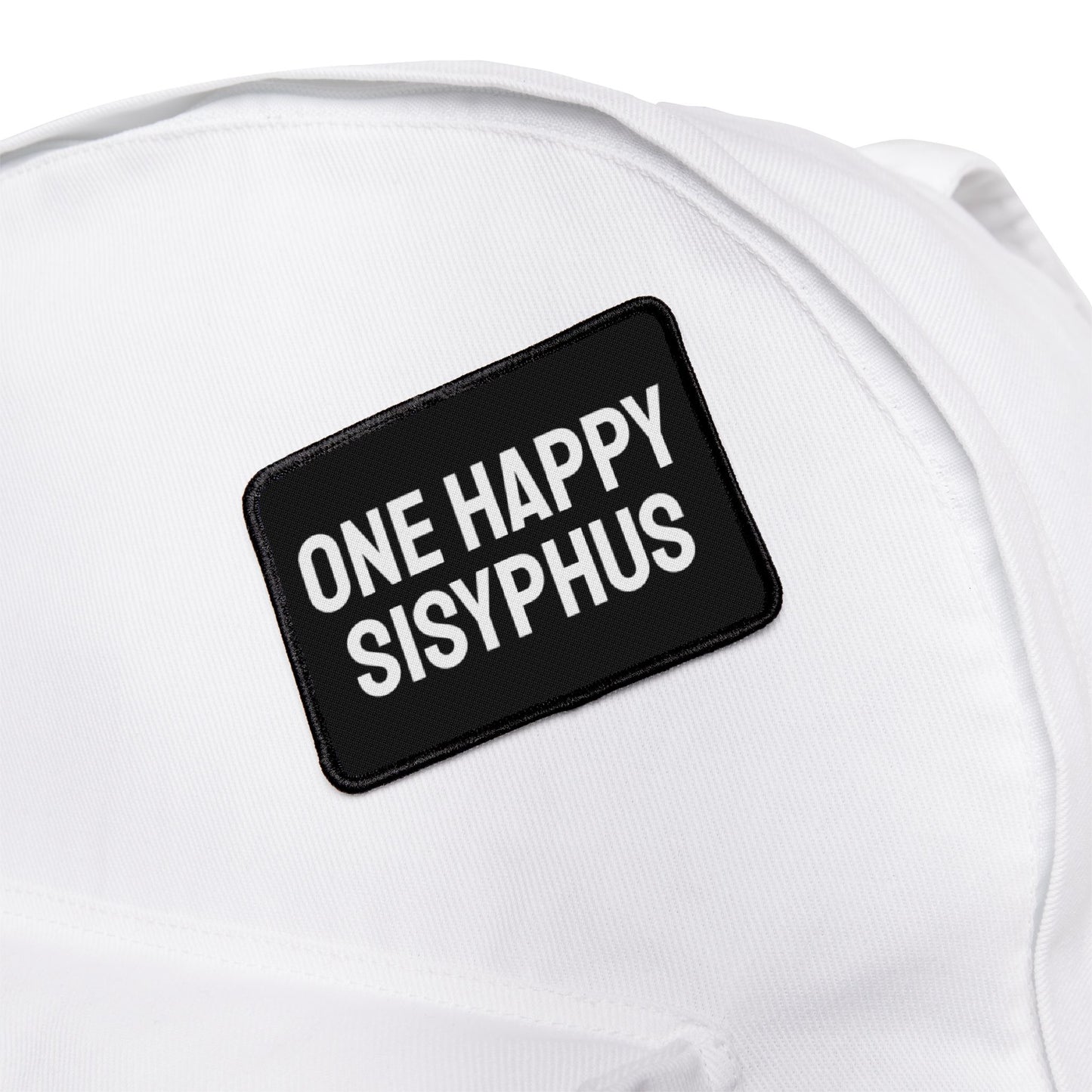 One Happy Sisyphus - Iron-On Patch