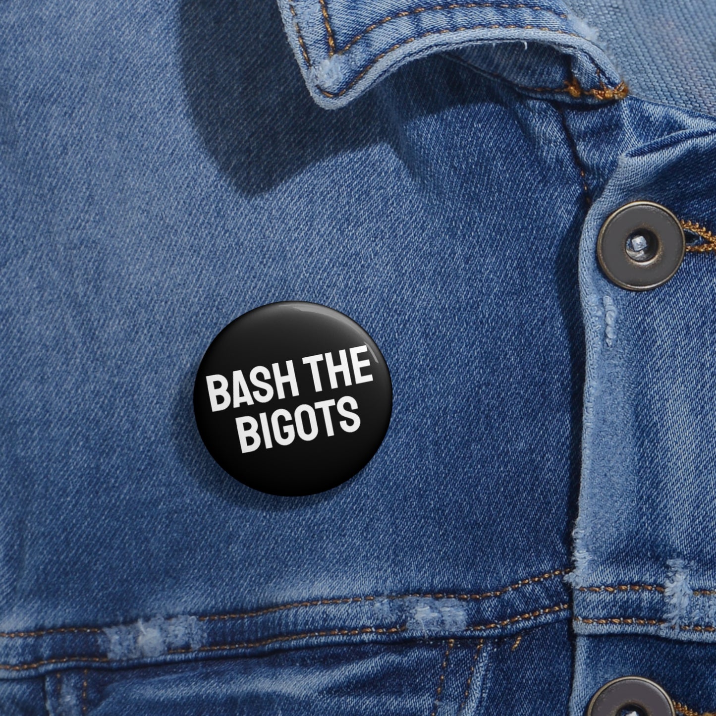 Bash The Bigots - Pin Buttons