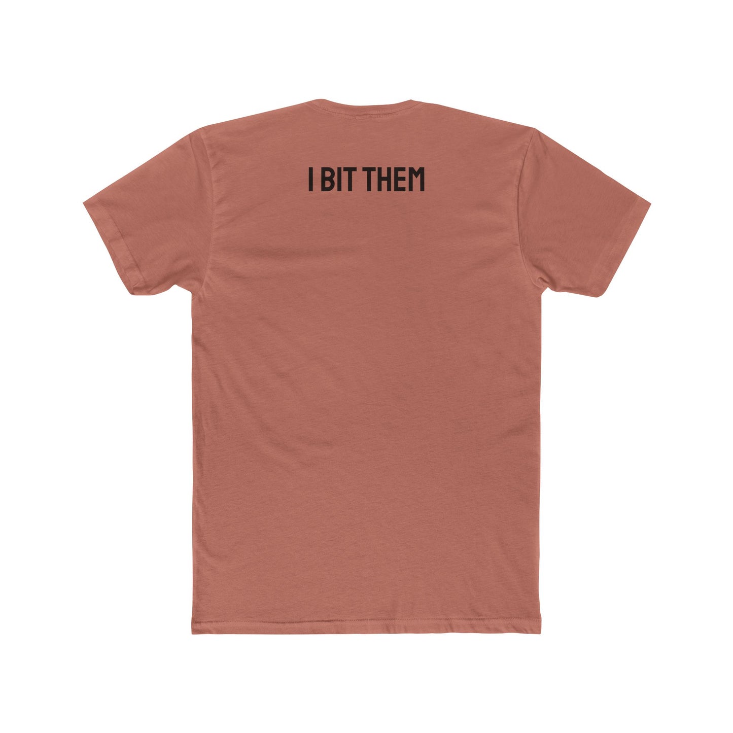 I Bit Them - Couple's Unisex Cotton Crew Tee