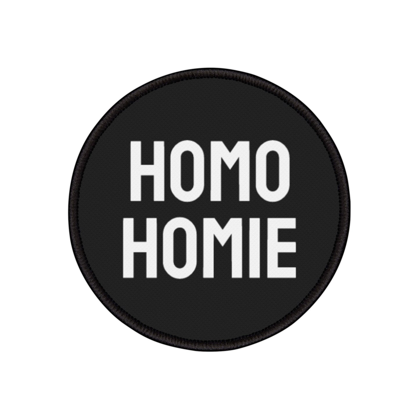 Homo Homie - Iron-On Patch