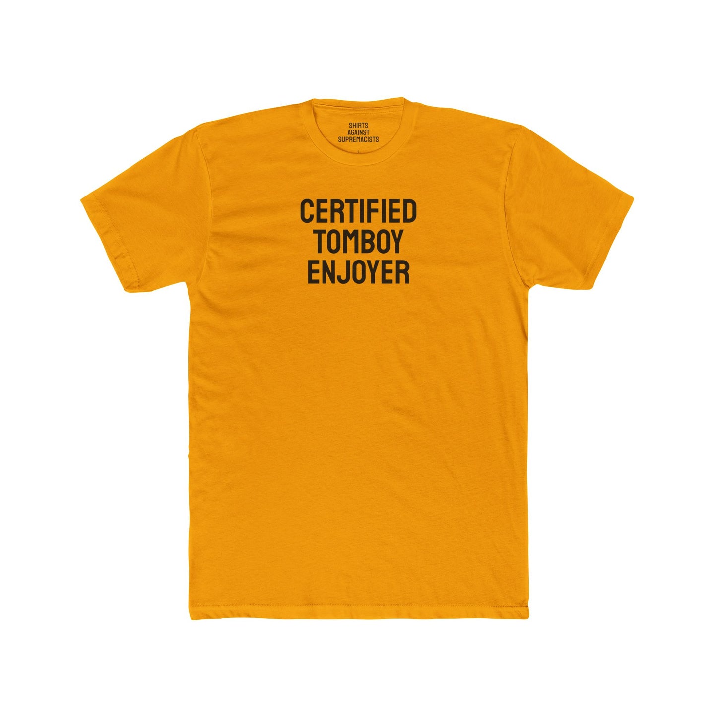 Certified Tomboy Enjoyer - Unisex Cotton Crew Tee