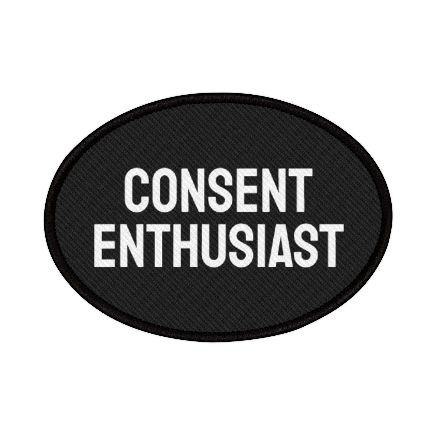 Consent Enthusiast - Iron-On Patch