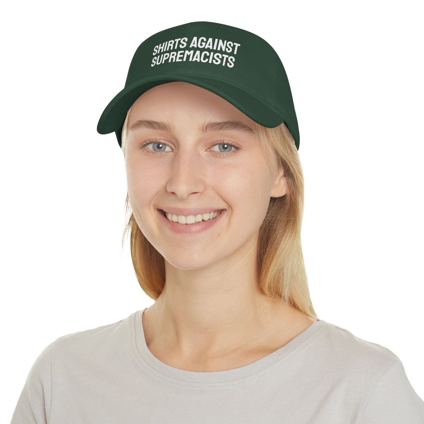 Shirts Against Supremacists - Low Profile Baseball Cap